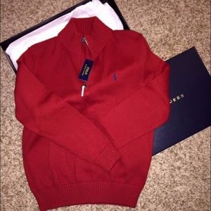 Ralph Lauren Polo quarter zip sweater